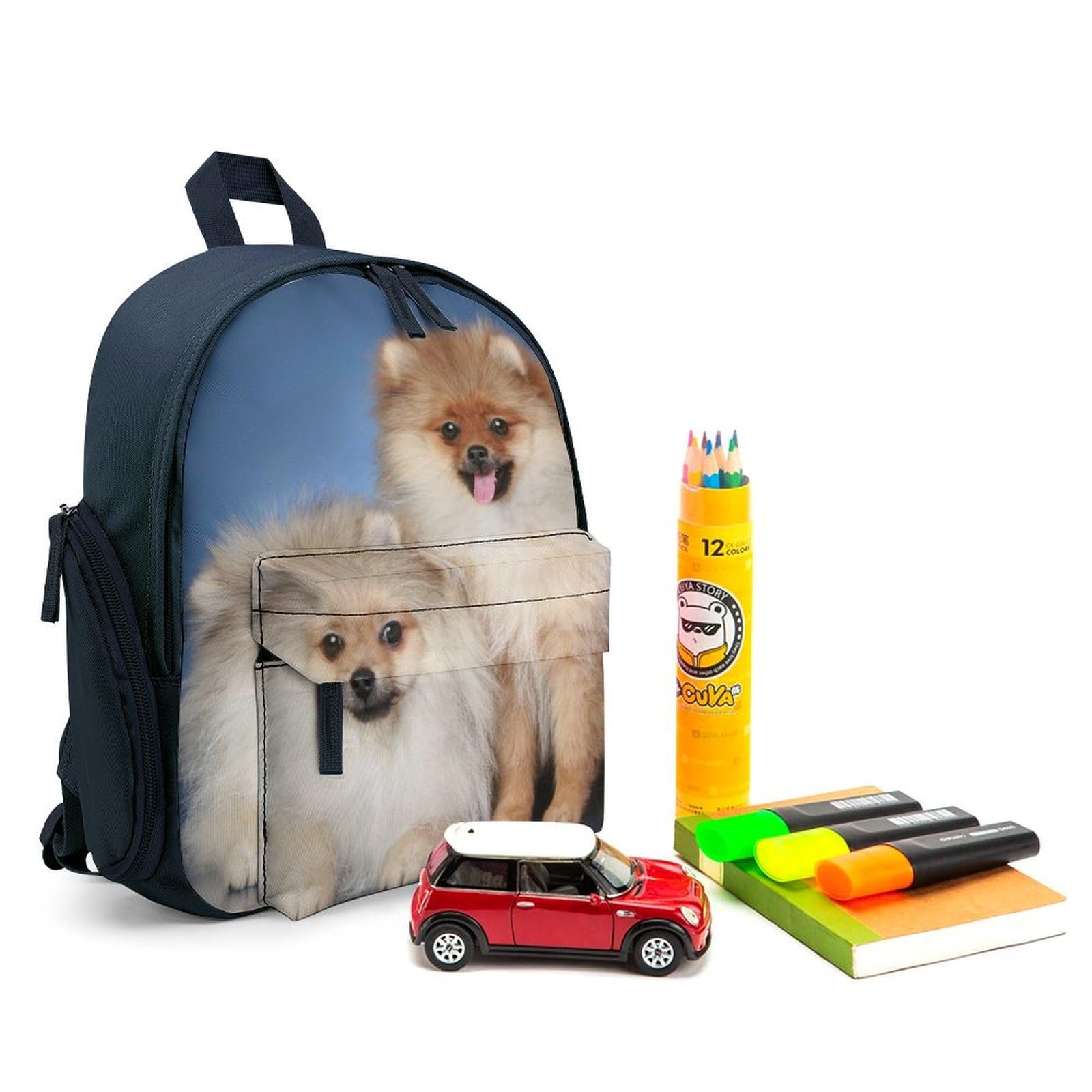 ハンドメイド　作家様　　犬　ポメラニアン　リュックサック ハンドメイド 作家様 犬 ポメラニアン リュックサック