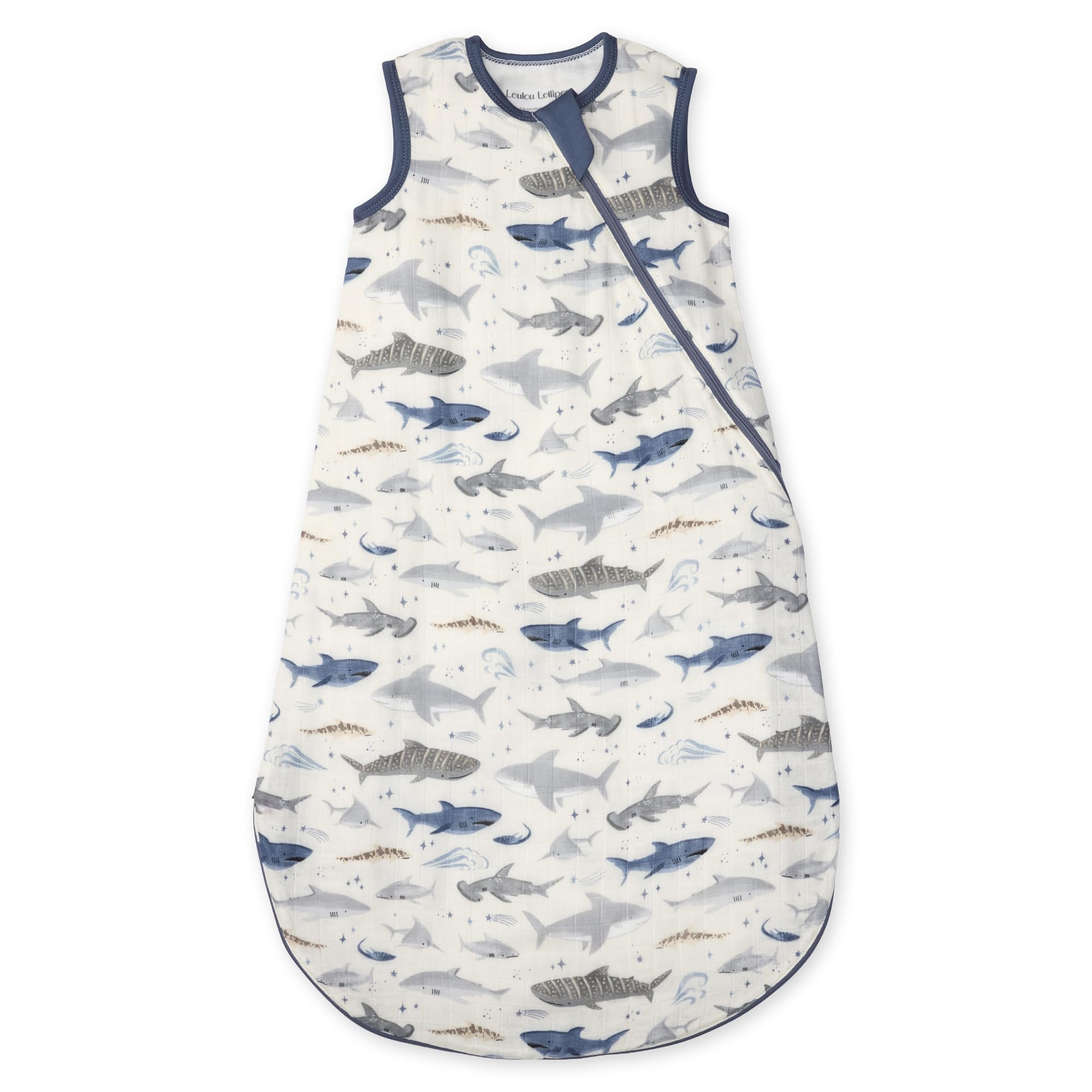 Loulou Lollipop Big Dream Summer Muslin Baby Sleep Sack 0.5 TOG