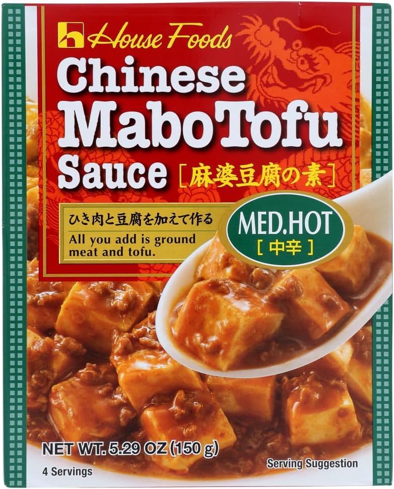 House Foods Medium Hot Chinese Mabo Tofu Sauce, 5.29 Ounce -- 10 per case