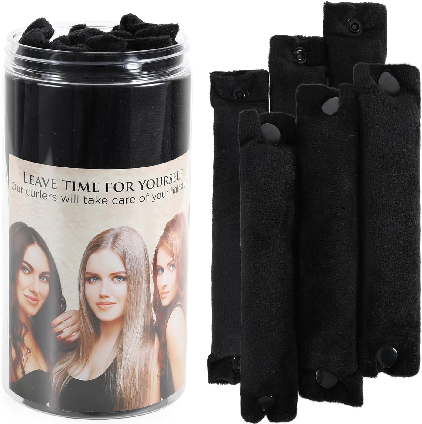 Klara Faire Heatless Hair Curler 6Pc short Heatless