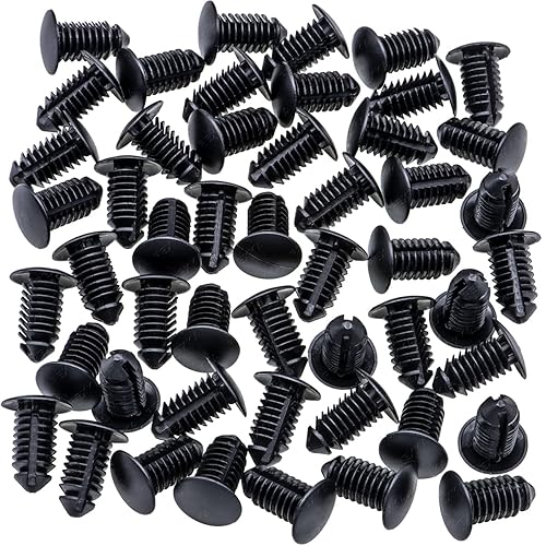 Miniatura 2 de Rexka 50 piezas de clip de retención de panel de moldura compatible con Ford N807721-S Chrysler 6504043 Explorer