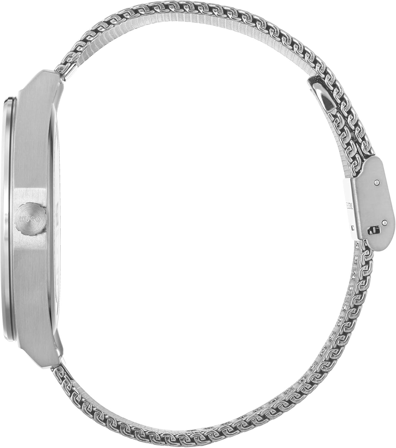 HUGO Orologio Analogico Quarzo Unisex-Adulto con Cinturino in Acciaio Inox 1530107 HUGO Orologio Analogico Quarzo Unisex-Adulto con Cinturino in Acciaio Inox 1530107