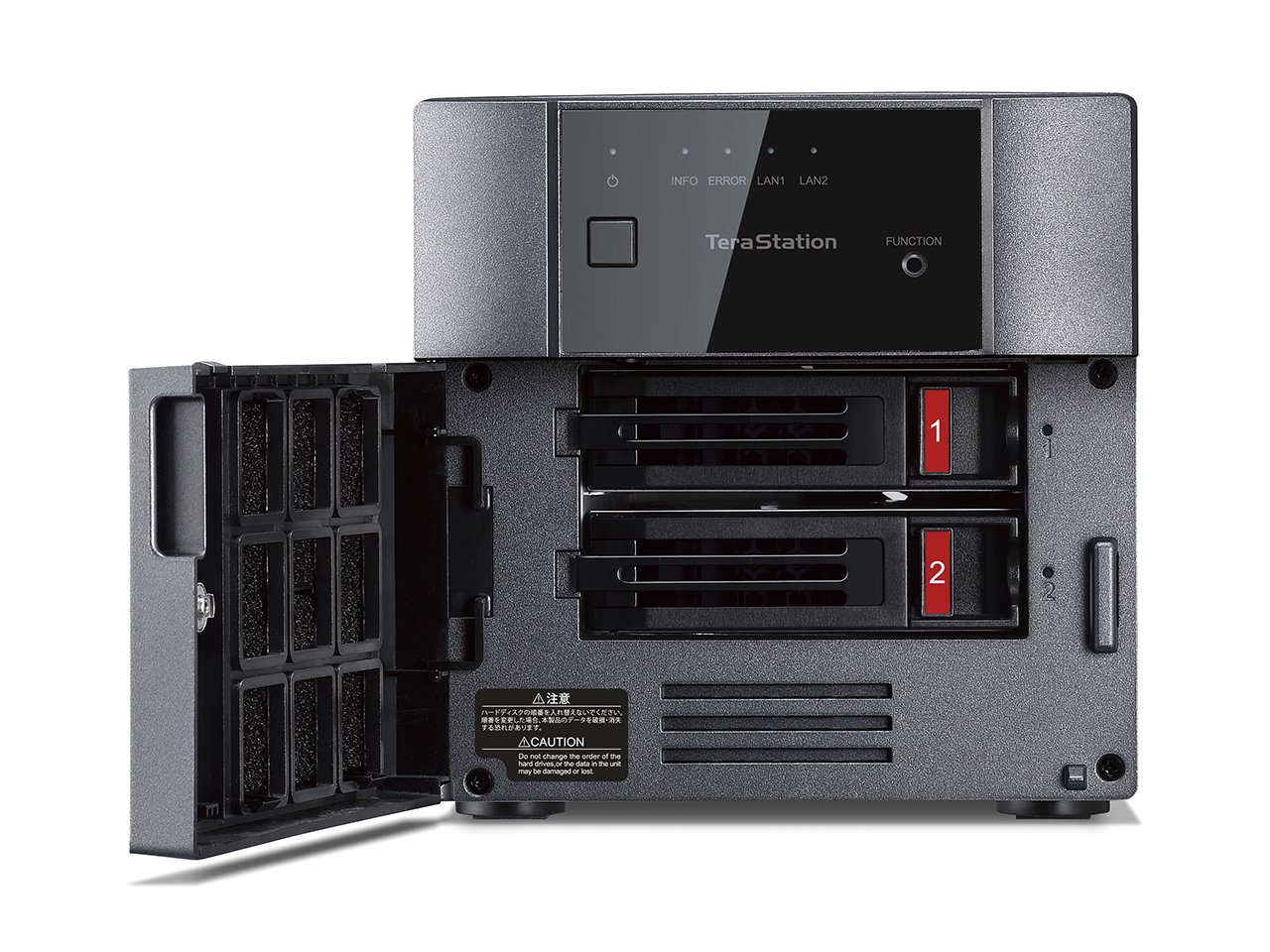 BUFFALO TeraStation NAS 2ベイ TS3210DN Buffalo TS3210DN0402-EU TeraStation 3210DN 2-Bay Desktop NAS 4TB