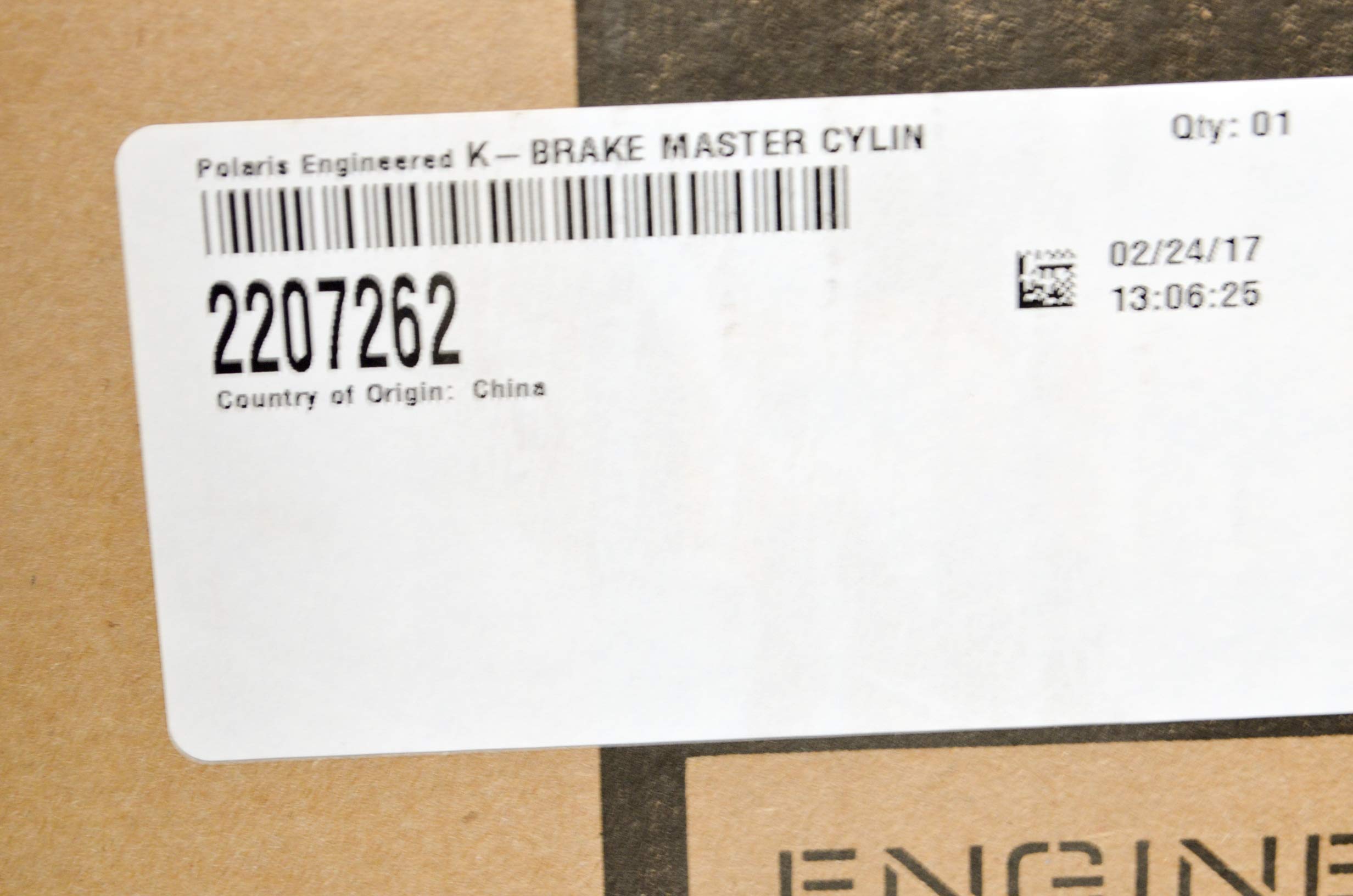 Amazon.com: Polaris OEM K-Brake Master Cylinder, 2207262 : Automotive