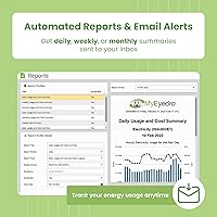 Vista 6 de Eyedro Monitor de energía para el hogar, monitor de uso de electricidad en tiempo real con medición de red solar, monitor de consumo de energía
