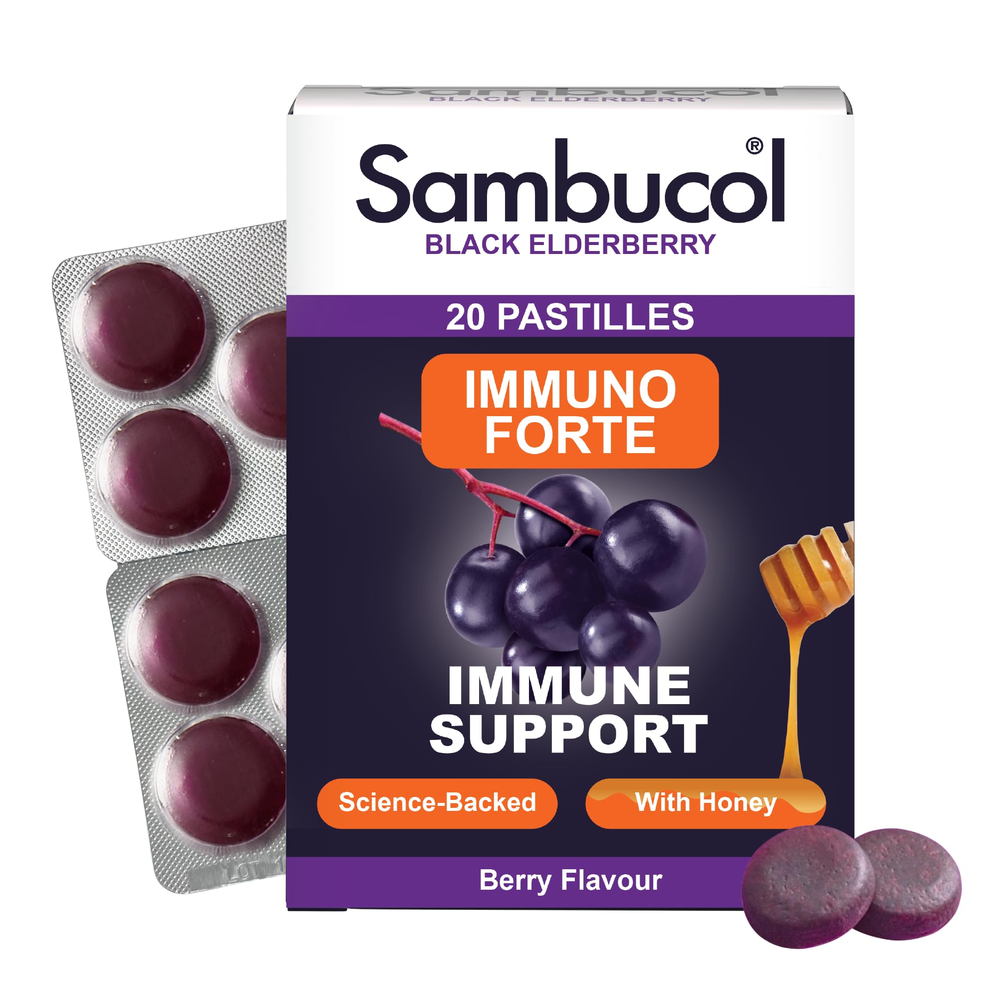 Sambucol Immuno Forte - 20 Pastilles