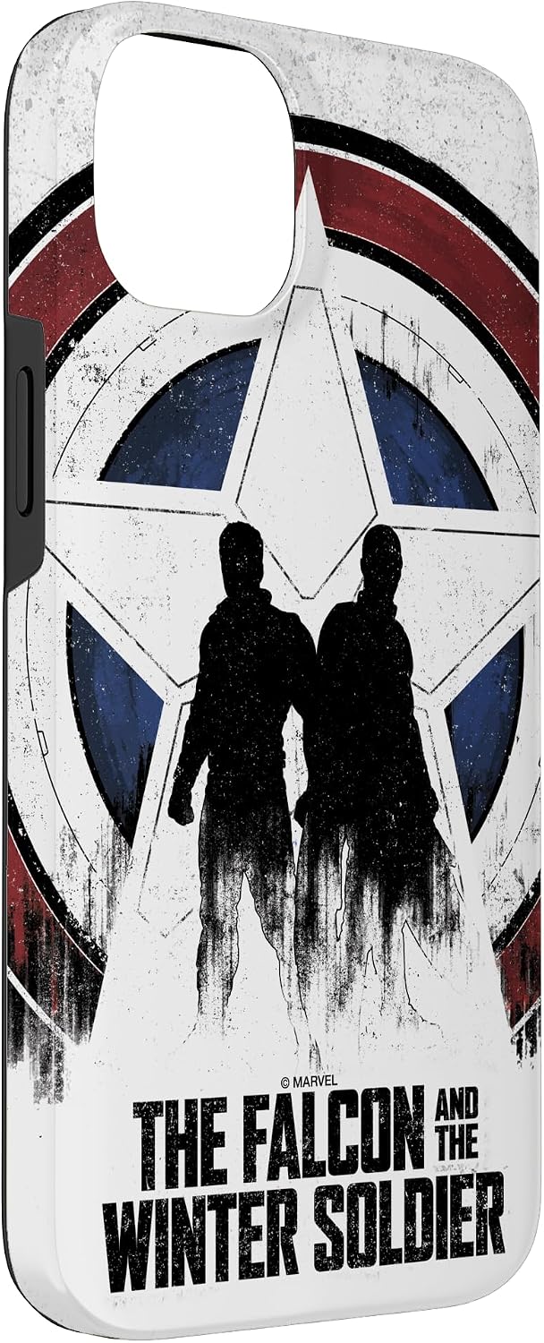 Marvel The Falcon and the Winter Soldier Silhouettes Case for iPhone 14 Plus