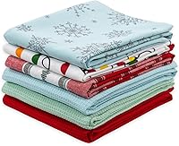 Vista 25 de MyPillow Paquete de 4 paños de cocina, color verde