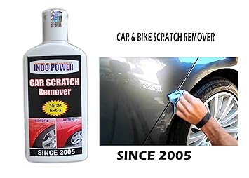 INDOPOWER CAR Scratch Remover 100gm. All Colour Car & Bike Scratch Remover (Not for Dent & Deep Scratches).
