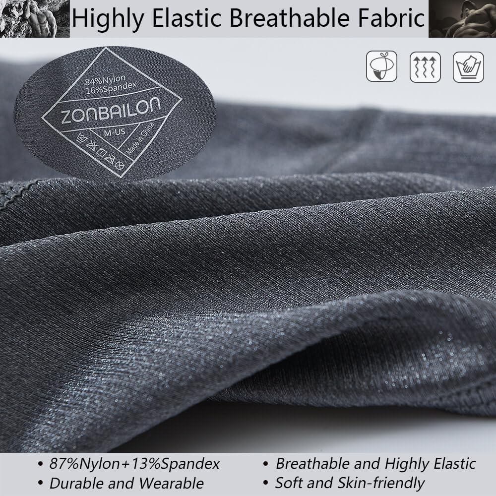 Men's Sexy T Back Underwears Adjustable Pouch Thongs Silky Low Rise Micro G String Bikini - Image 6