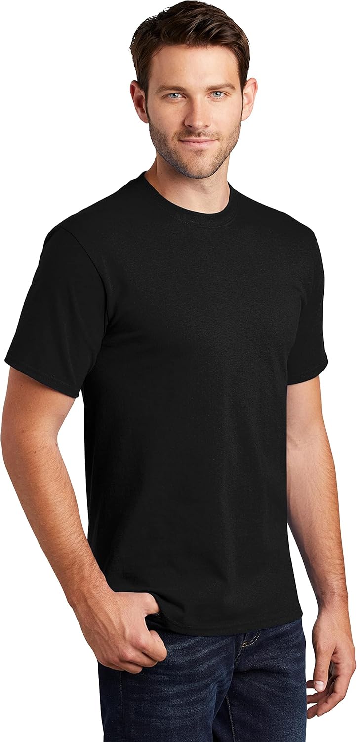 Clothe Co. Mens Heavyweight Cotton T-Shirt Plain Tee (Available in Big & Tall)