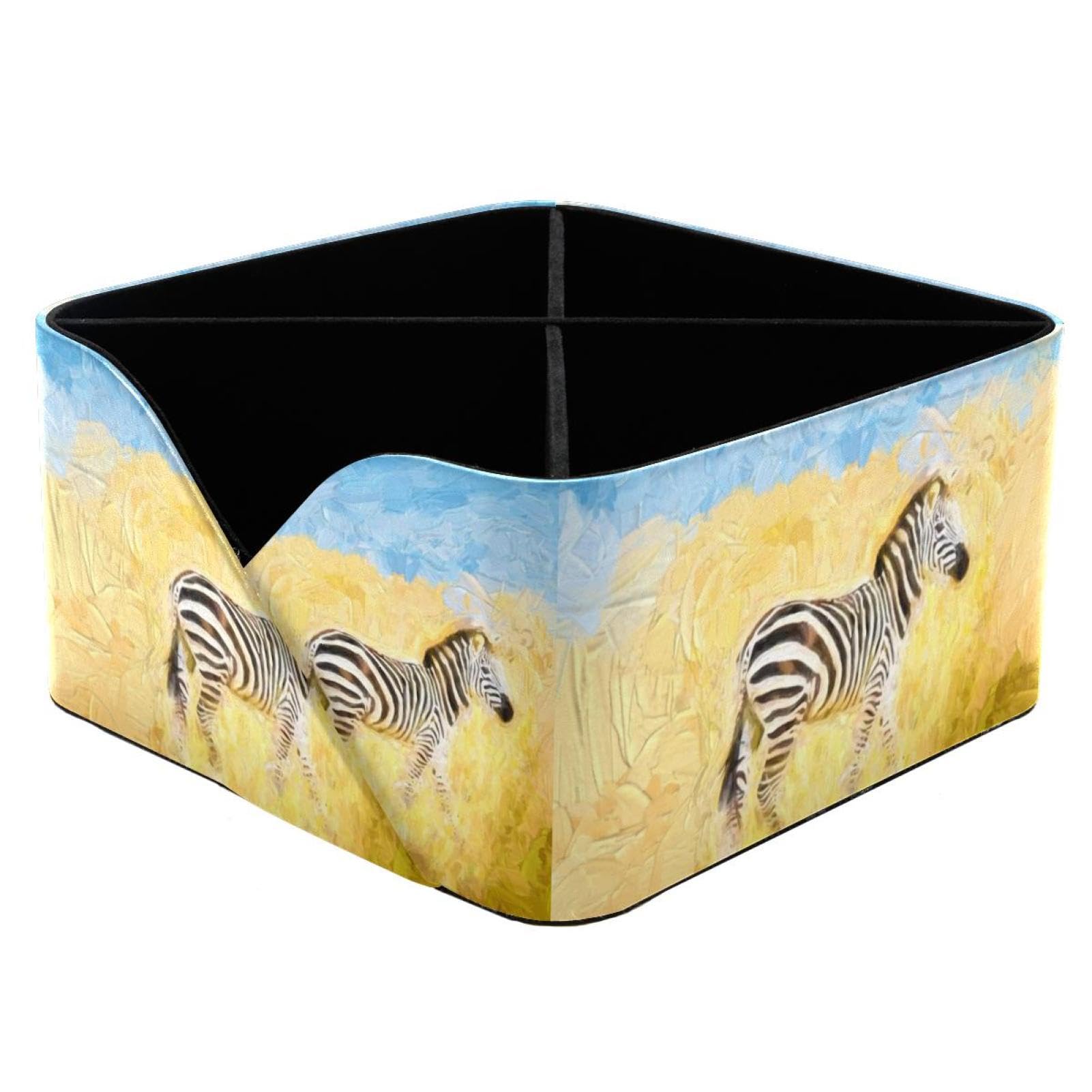 Organiseur de bureau Zebra pour pinceaux de peinture à l'huile
