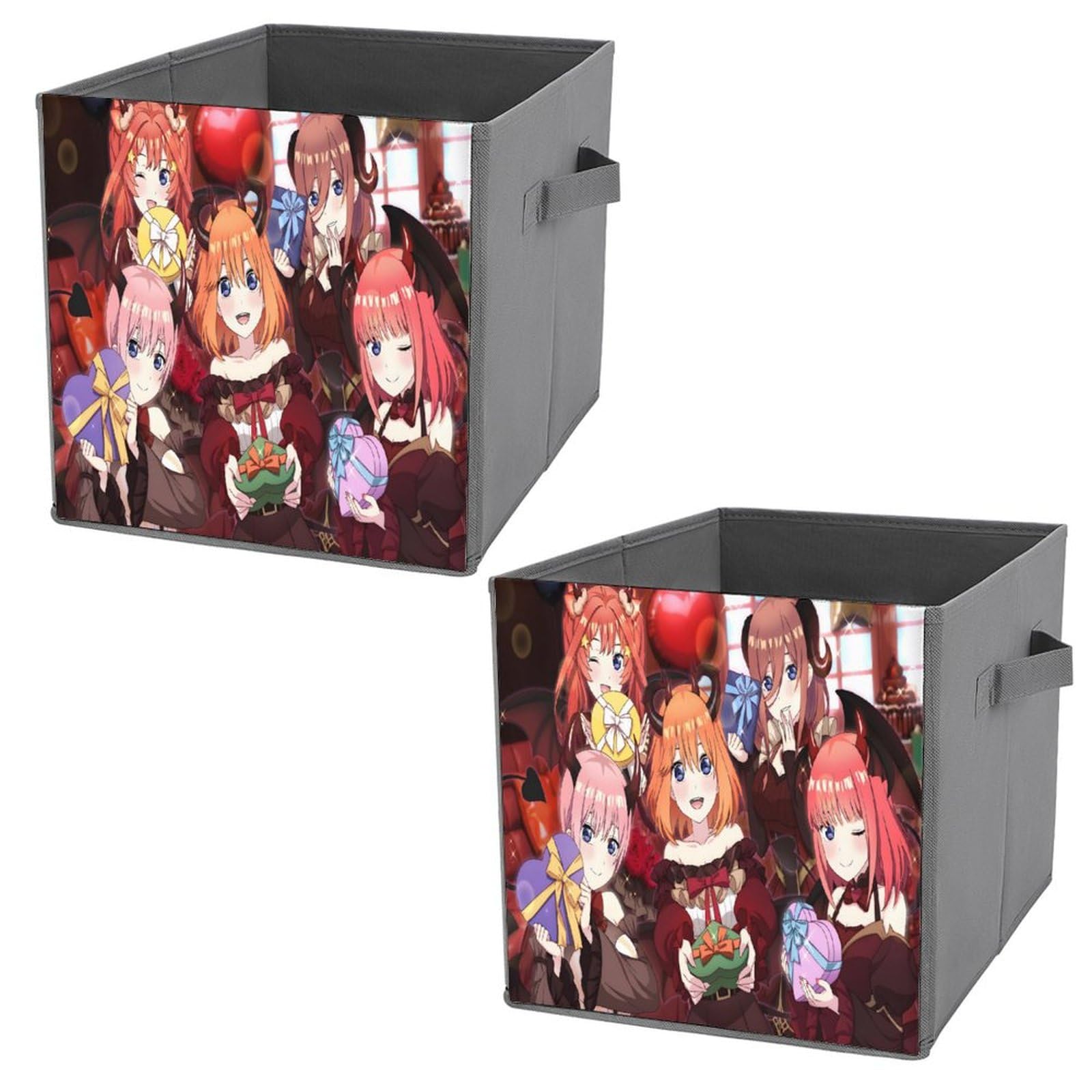 Amazon｜五等分の花嫁 収納ボックス 折り畳み式 大容量収納 中野 一花