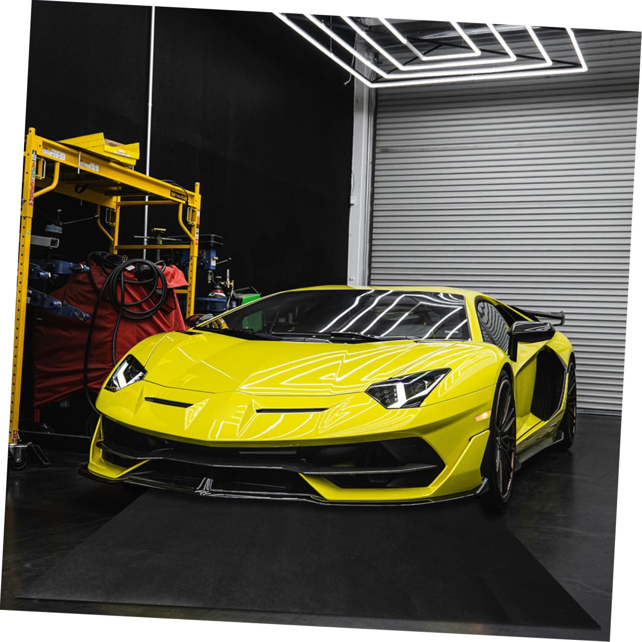Ölabsorbierende Autoreparaturmatte 72x36cm Faserbodenmatte Garagenbodenschutz Vielseitige Ölauffangmatte für Fahrzeug und Werkstatt