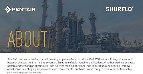 Miniatura 4 de Pentair SHURFLO 8000-543-236 Bomba de diafragma de demanda automática, 1.8 GPM con válvulas de Viton, diafragma de Santopreno, interruptor de