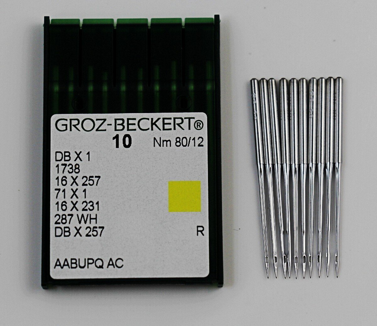 スラキュア CHENGYIDA 10- Pack Groz-Beckert Db1 1738 DB X 1#12 Sewing Machine