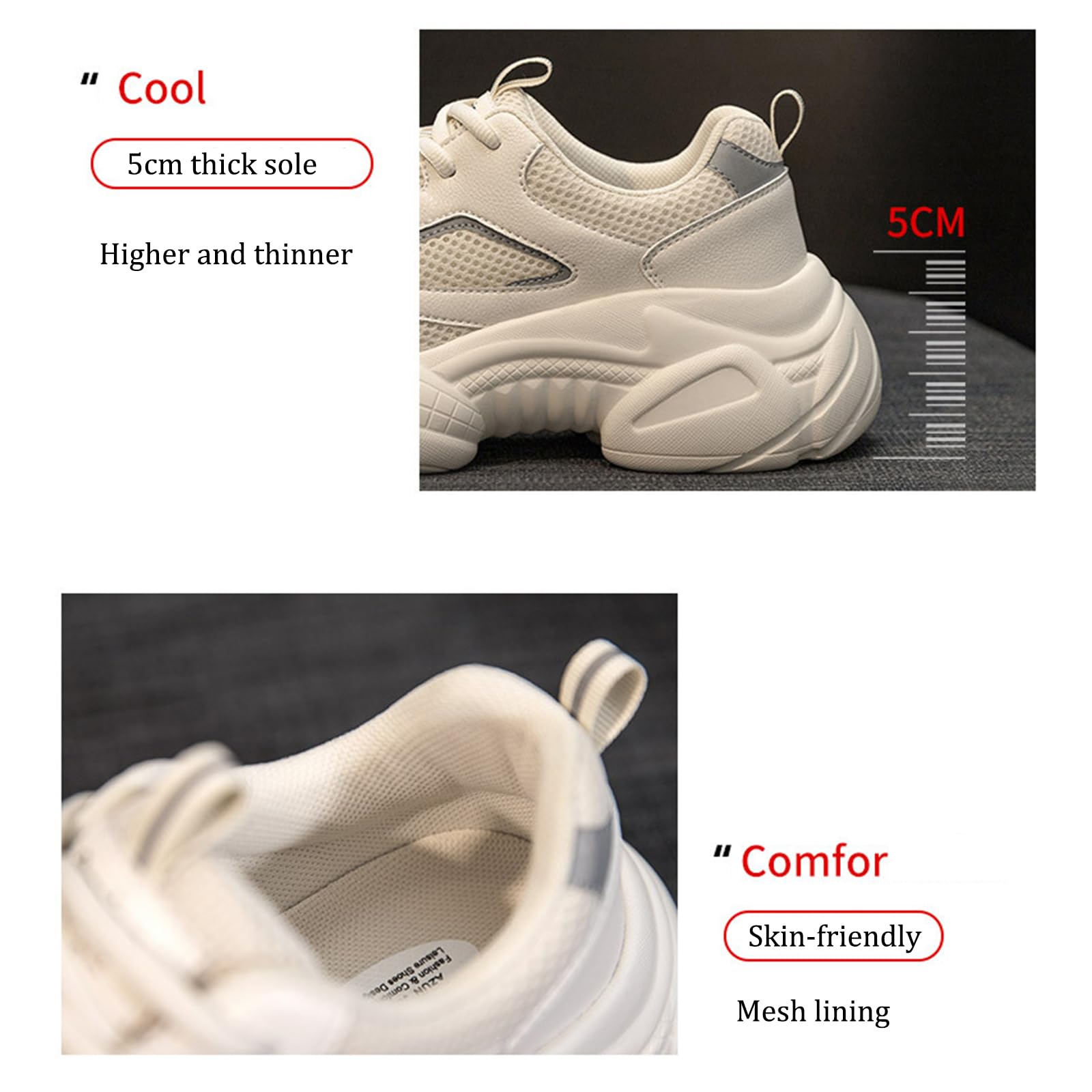 Amazon.com: ZFBBD Women's Dad Sneakers - New Summer Style