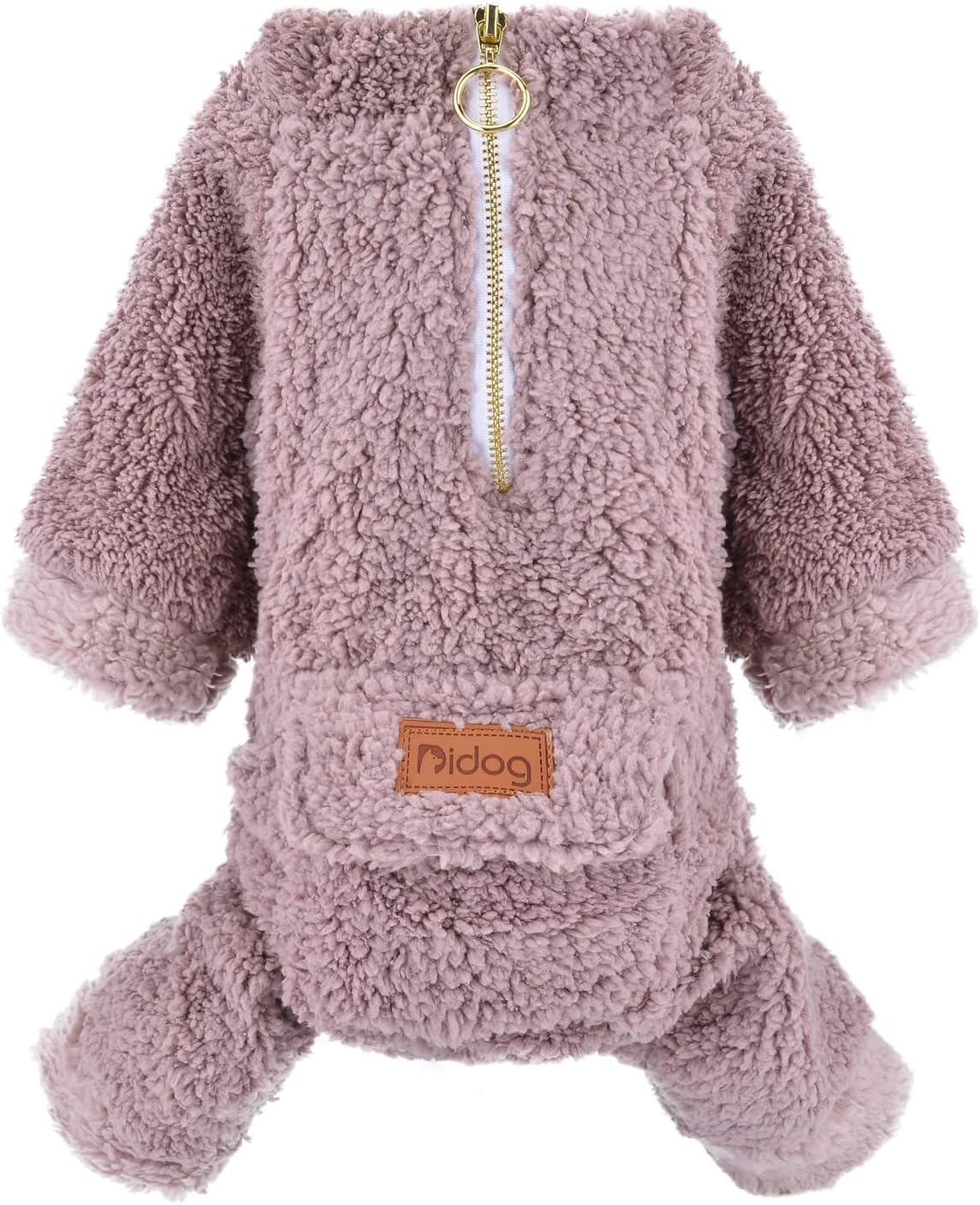 1 Pieces Winter Dog Pajamas Fleece Pet Pjs Clothes Warm Cute Puppy Jumpsuit Sweater Soft Doggie Coats Outfit Cat Clothing for Small…