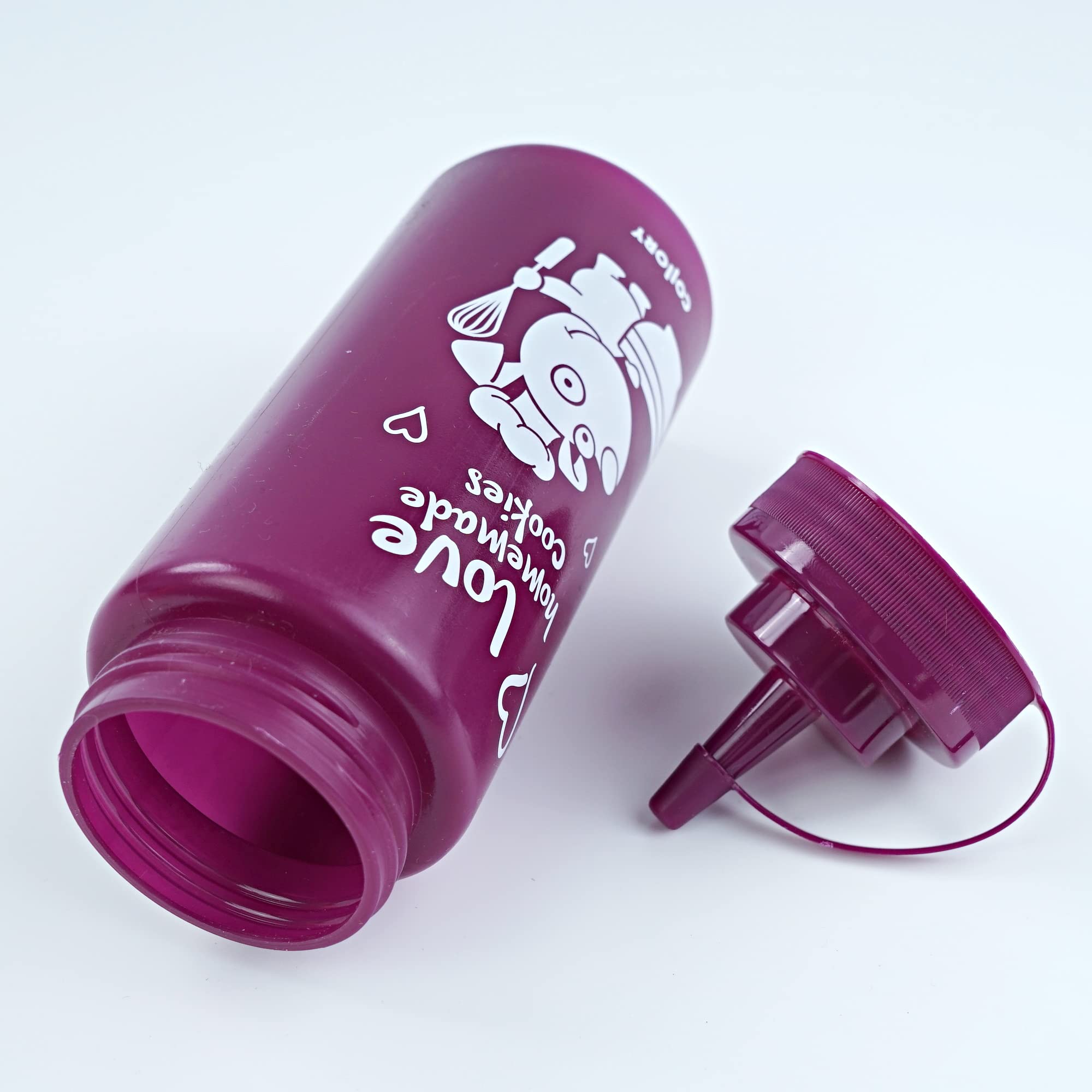 6-pack Knijpfles, 240ml Knijp Dispenser, Plastic Sausfles met Dop, Doseerfles, Knijp Condiment Flessen voor Mayonaise, Sausen, Olijfolie, Verf, Pigment, Ketchup Dispenser Fles