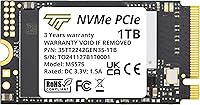 Vista 1 de Timetec SSD NVMe M.2 2242 de 1 TB - PCIe Gen3x4, de una cara, lectura/escritura de hasta 2,500/1,700 MB/s, compatible con portátiles Lenovo ThinkPad