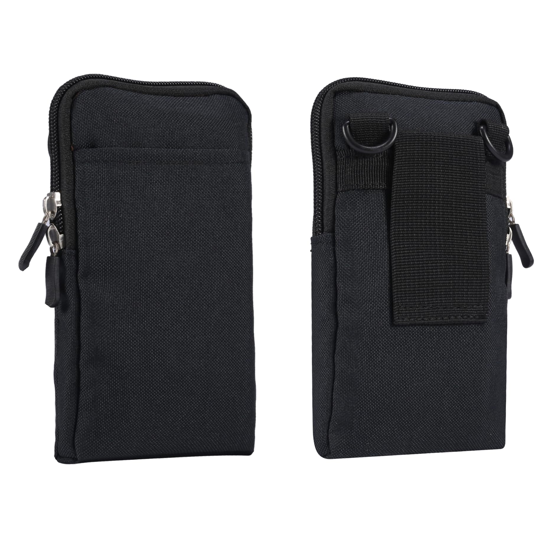 Herren Handy Gürteltasche mit Clip Braun, Handytasche mit Ka