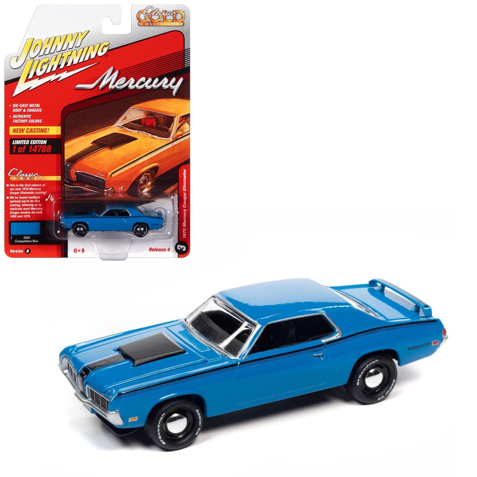 Amazon | Johnny Lightning 1/64 マーキュリー クーガー