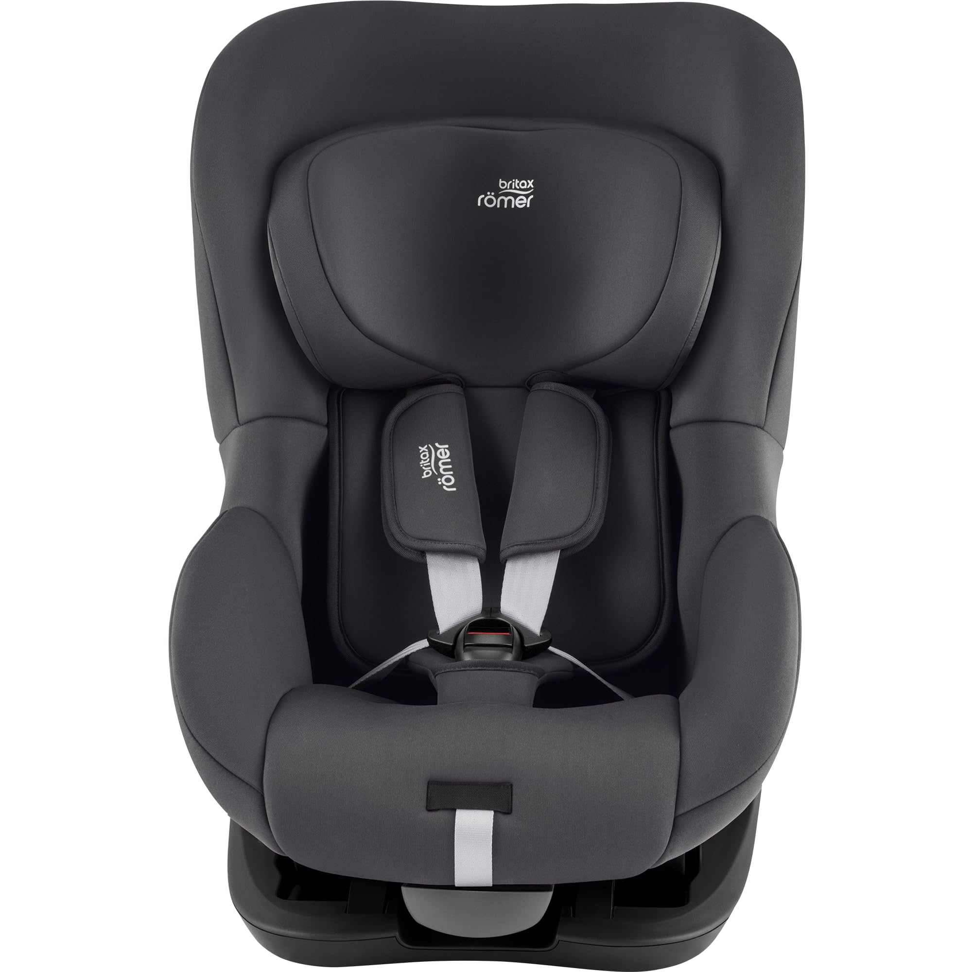 BRITAX RÖMER Kindersitz KING PRO, für Kleinkinder von 76-105 cm (i-Size) ohne ISOFIX, 15 Monate - 4 Jahre, Midnight Grey