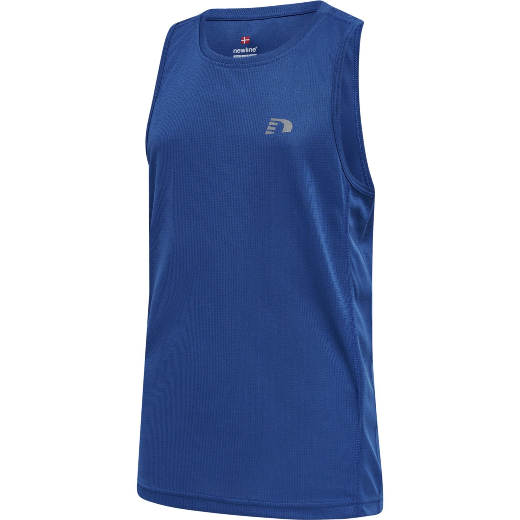 Hummel Core Laufsinglet Kinder blau Gr 164