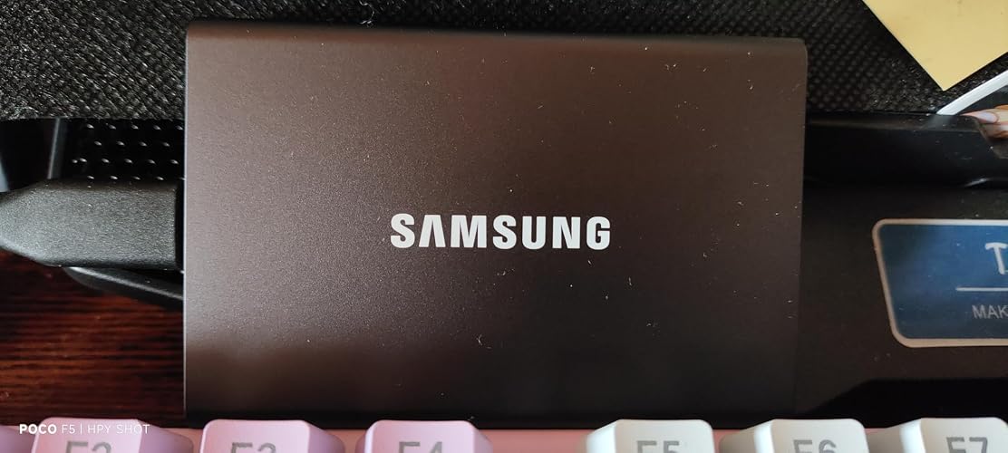 サムスン(SAMSUNG) T7 外付けSSD 2TB USB3.2 Gen2 グレー