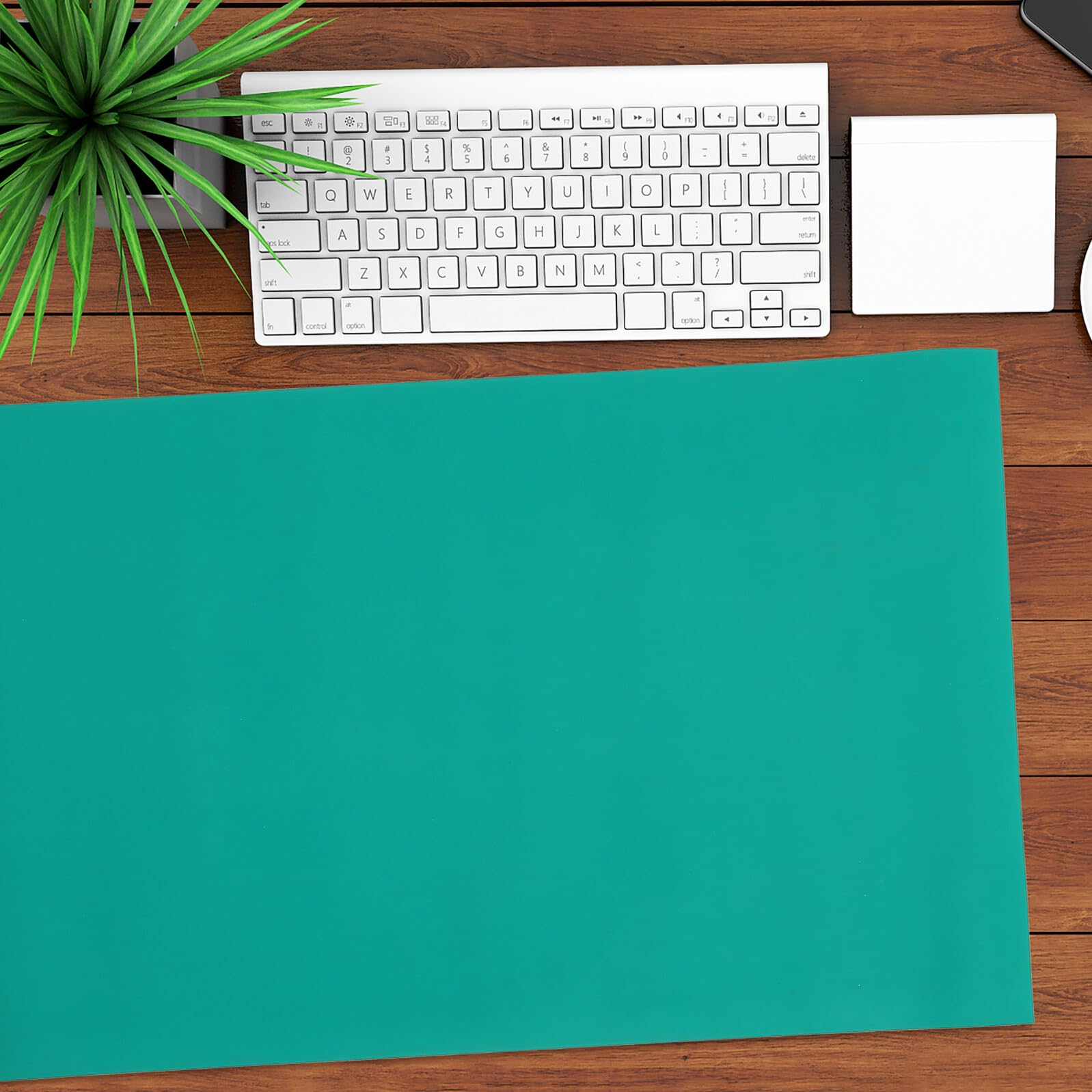Tappetino Design Raffinato in Gomma Verde da Lavoro Antistatico 0,6x0,8m di Precisione per Postazioni di Lavoro e Riparazione di Componenti Elettrici