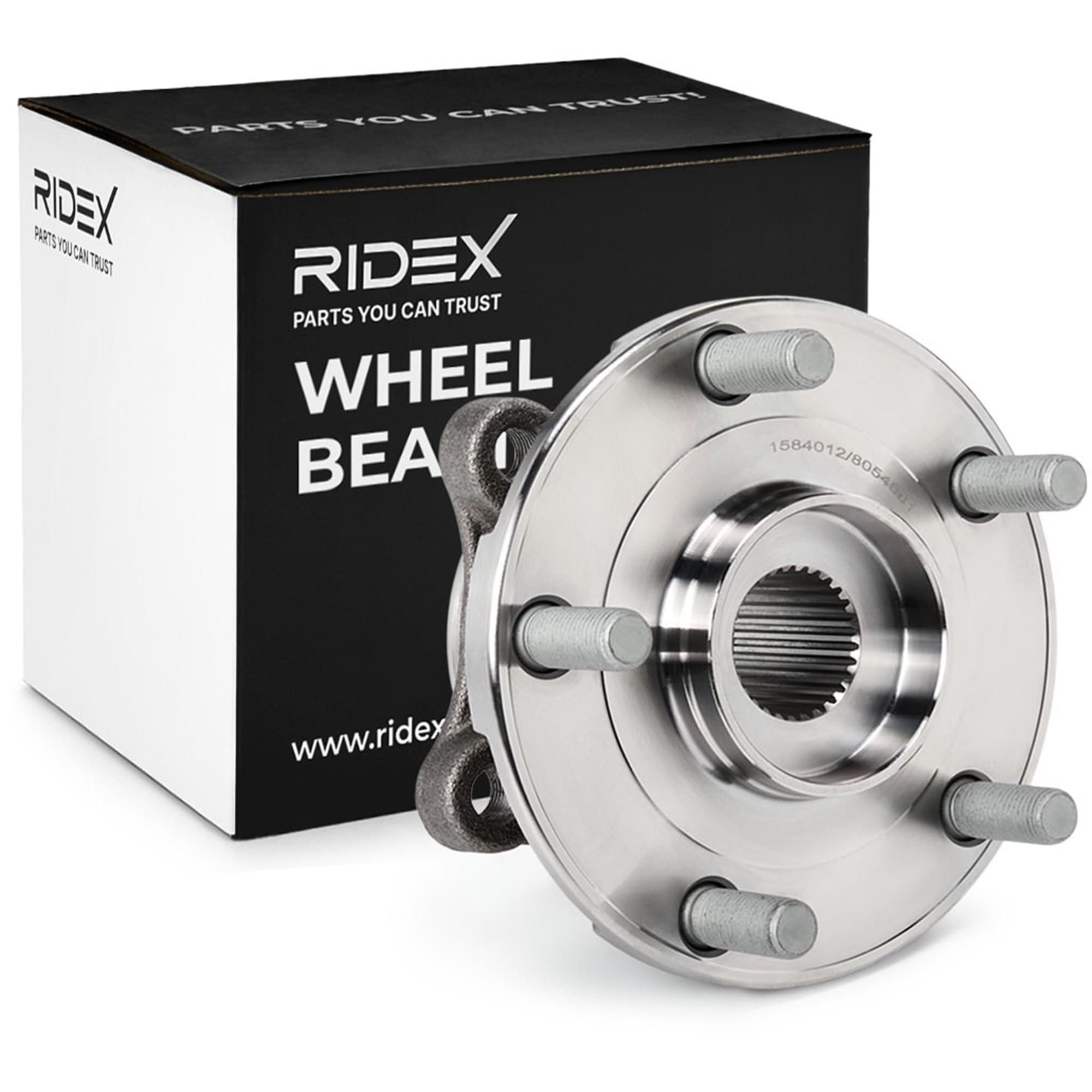 RIDEX 654W0501 Kit de roulement de roue des deux côtés de l'Avant avec bague magnétique intégré Compatible avec TOYOTA RAV 4 III ACA3, ACE, ALA3, GSA3, ZSA3