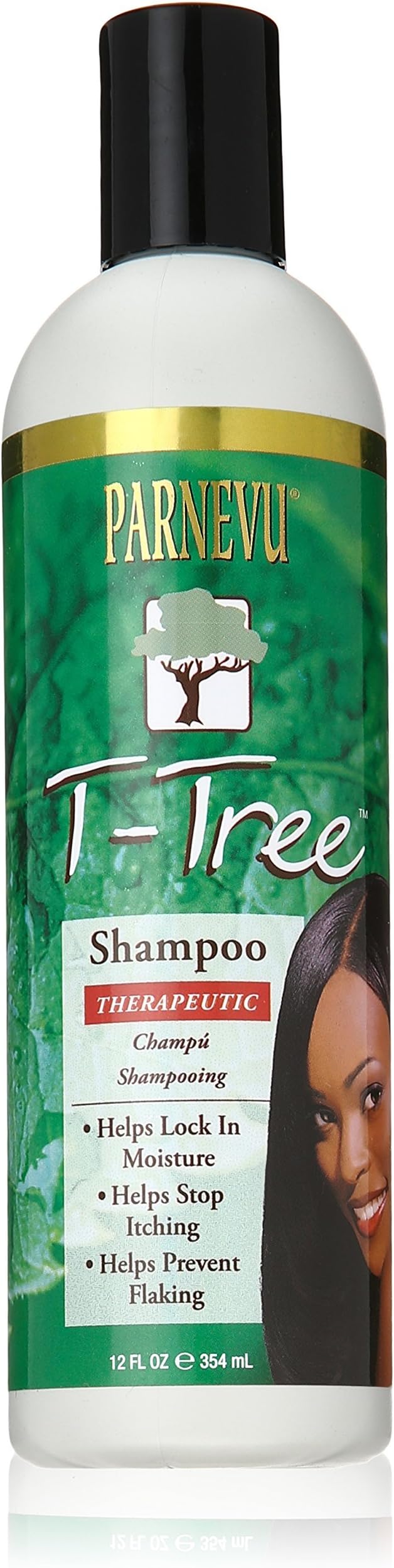 Parnevu T-Tree Therapeutic Shampoo, 12 Ounce