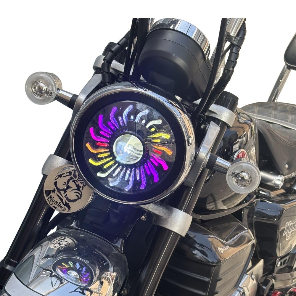 Amazon.co.jp: Motorcycle NEXYL ホンダモンキー125専用ヘッドライト