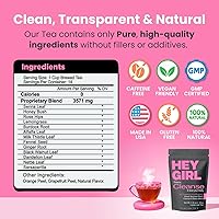 Vista 2 de Detox Tea for Bloated Belly & Digestion Loose Leaf Herbal Tea Body and Colon Cleanse with Milk Thistle, Burdock Root, Senna Leaf Digestive &