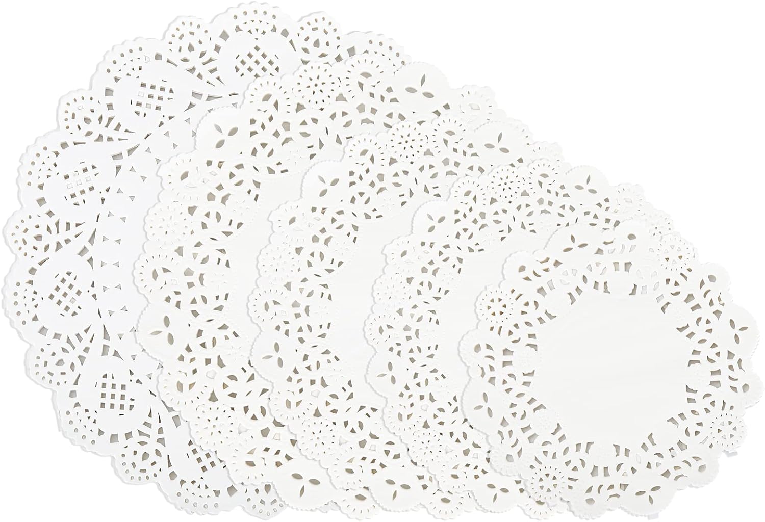 Lace Doilies Paper 200 Pcs Paper Doilies White Lace Doilies Paper