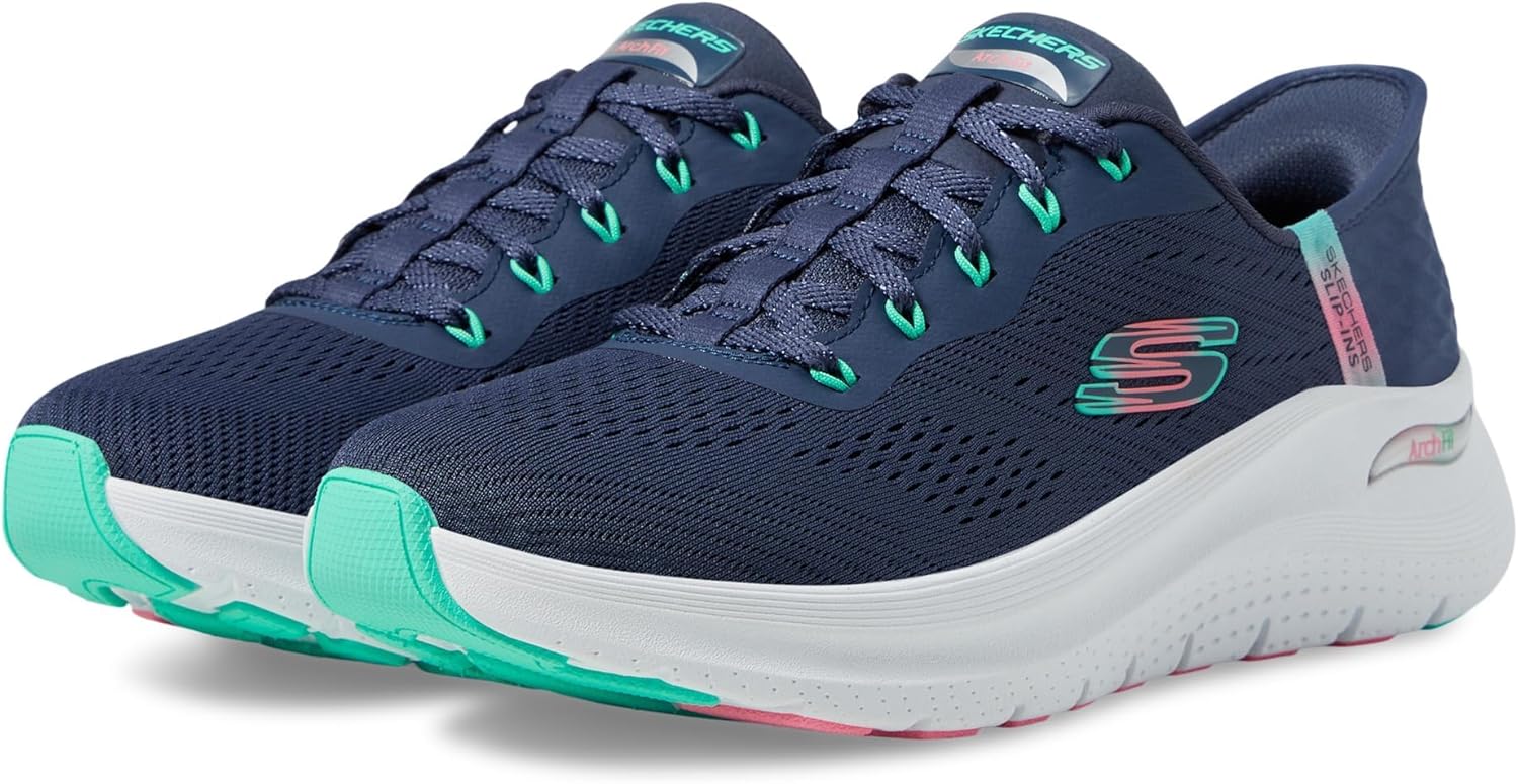 Skechers Women's Arch Fit 2.0 Easy Chic Hands Free Slip-in Shoes