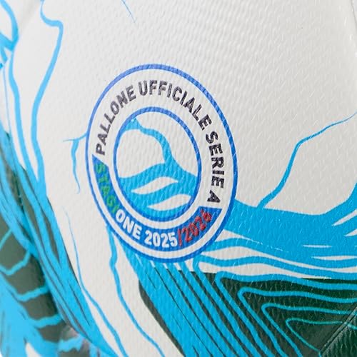 Miniatura 4 de PUMA Balón de fútbol unisex Orbita Serie A cosido a máquina (calidad FIFA), blanco-multicolor AH25, 5