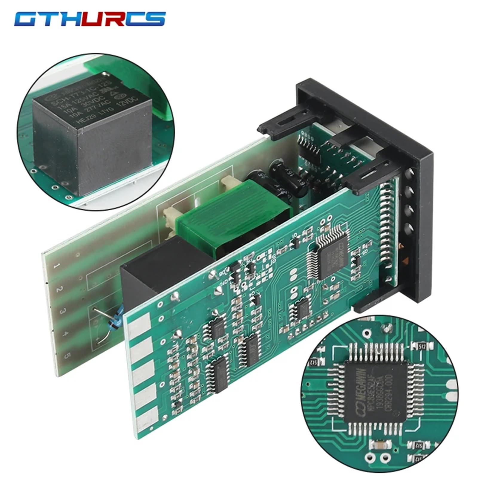 REX-C100 Zestawy cyfrowych regulatorów temperatury PID 110 V do 240 V od 0 do 1300 stopni z czujnikiem sondy typu K (RELAY OUTPUT)
