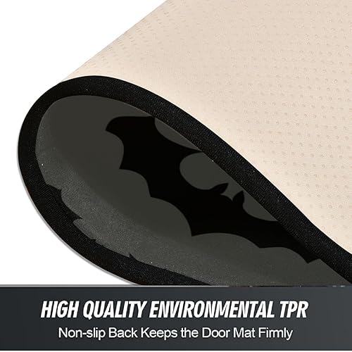 Miniatura 4 de Alfombra de pasillo de murciélagos de Halloween para pasillo, cocina, alfombra lavable que no desprende pelusa, alfombra de entrada para sala de