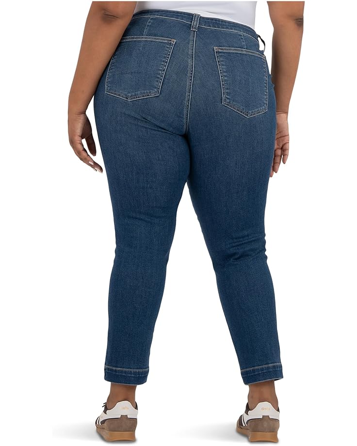 KUT from the Kloth Plus Reese High Rise Straight Leg -front Pork Chop Pockets - #3 of 3