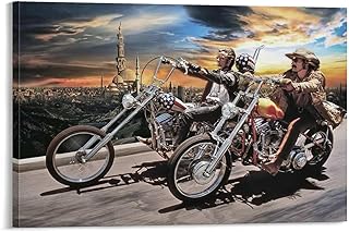 David Mann Motorcycle Art Print Posters (102) Wall Art Picture Painting Canvas Print Artworks Bedroom Living Decor 12x18inch(30x45cm)