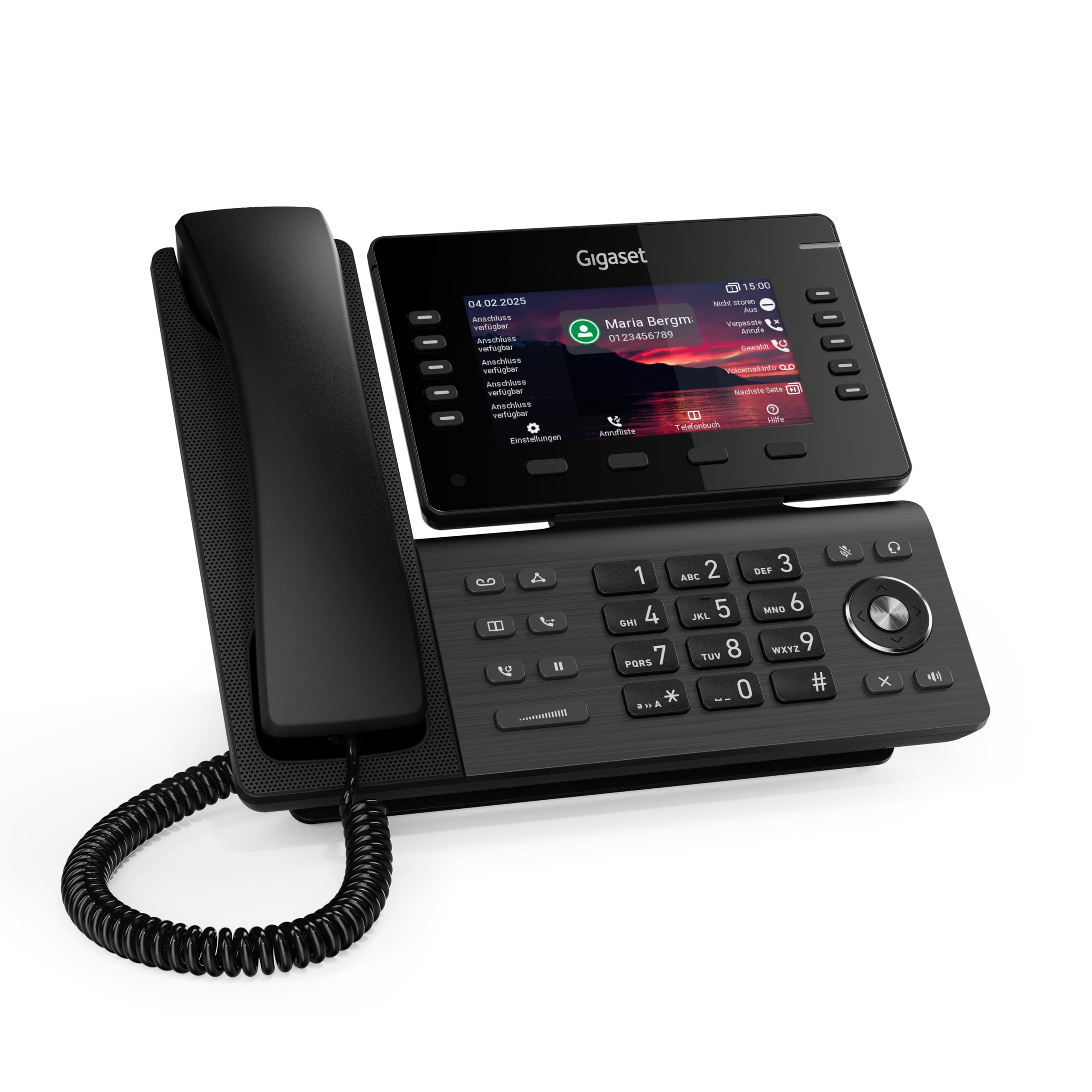 Gigaset P850W Ip Pro Dect Telephone Black, S30853-H4104-R101