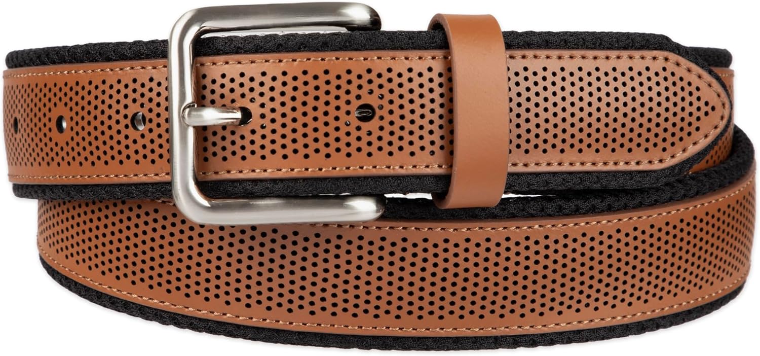 Tommy Bahama Men's Casual Perforated Strap Belt