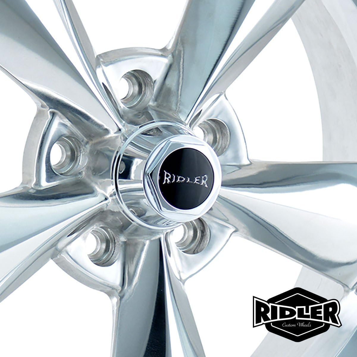 Ridler 675 Polished Wheel (17x8"/5x120.65mm)