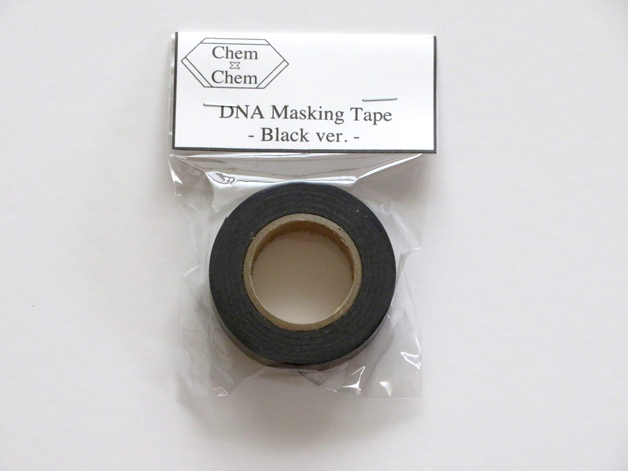 Amazon.co.jp: chem x chem 理系 マスキングテープ DNA 黒 CM-MT-004