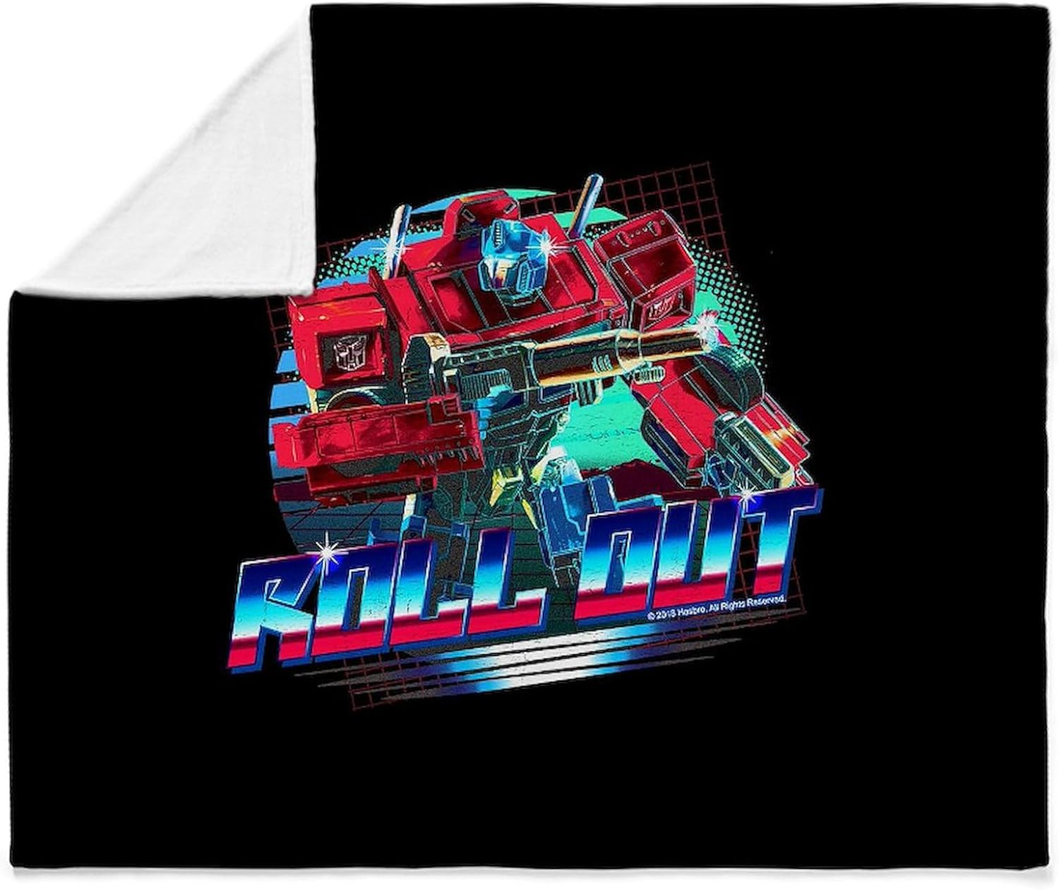 CafePress Transformers Roll Out Throw Blanket Super Soft Fleece Plush Throw Blanket, 60"x50"