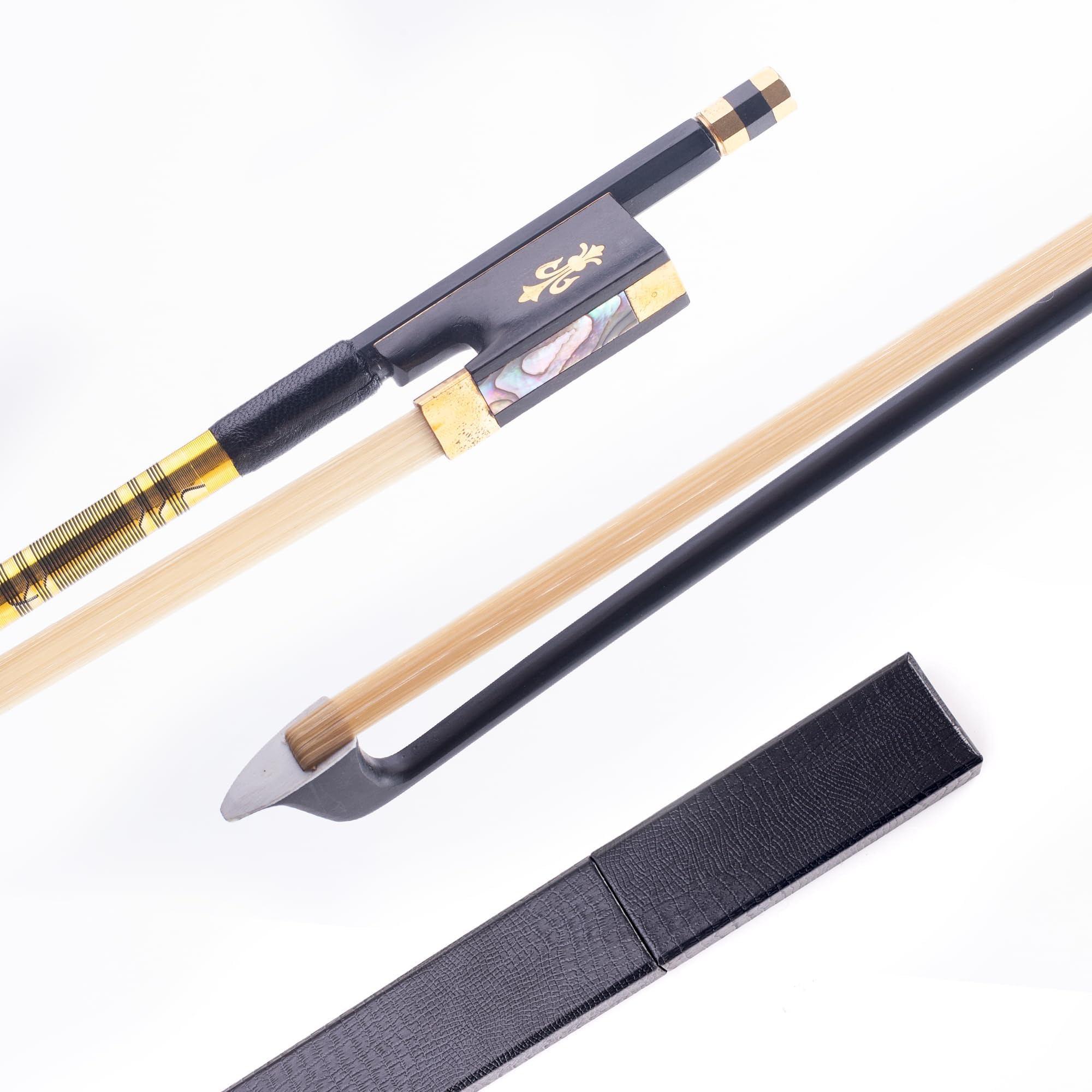 4/4 Professional Carbon Fiber Violin Bow - Performance Grade Violin Accessory for Violinists and Fiddlers of All Skill Levels (Carbon Fiber Bow 4 4 Full Size)