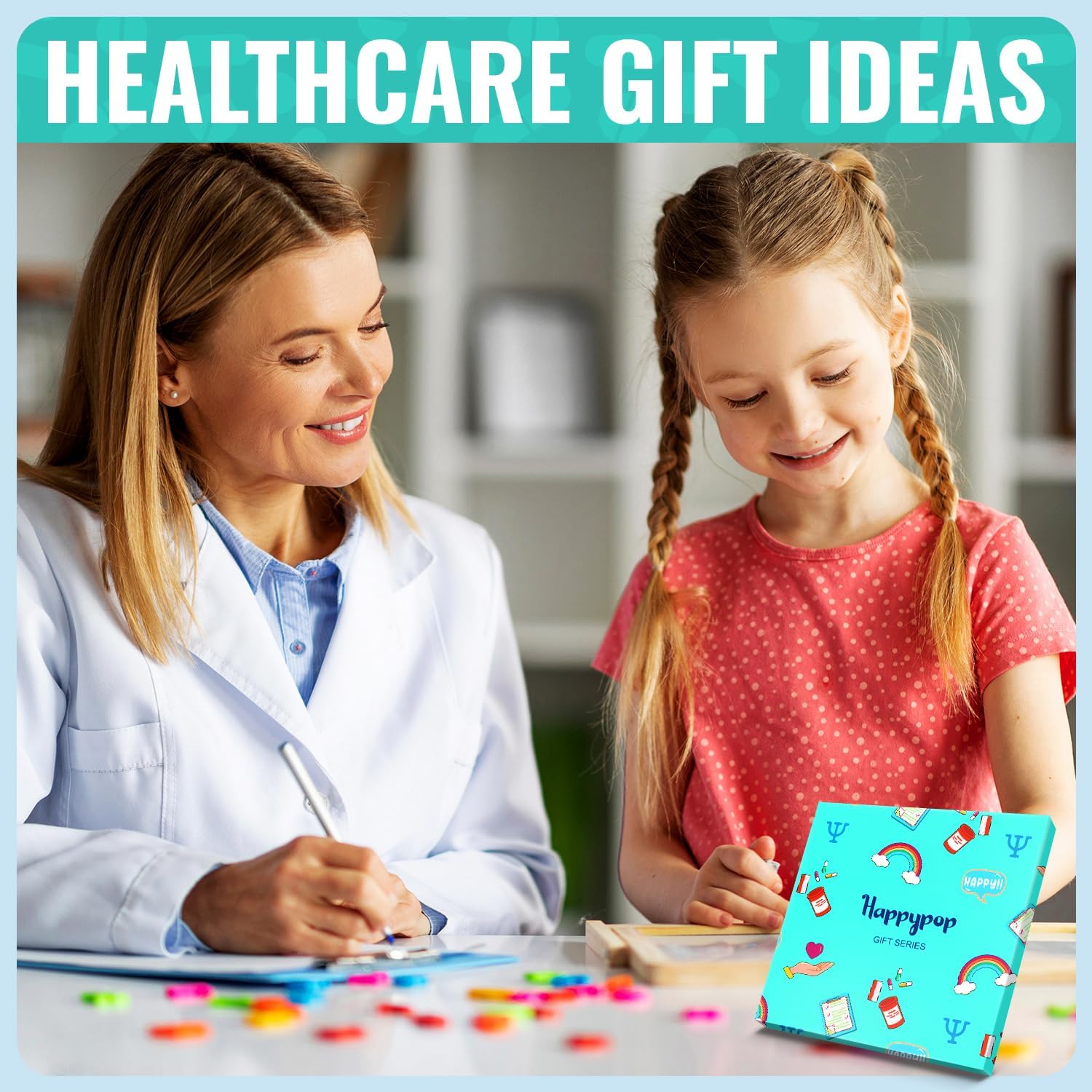 HAPPYPOP Nurse Gifts for Men Women - Nacho Average Doctor CNA EMT RN VET TECH Dentists Socks - Image 3