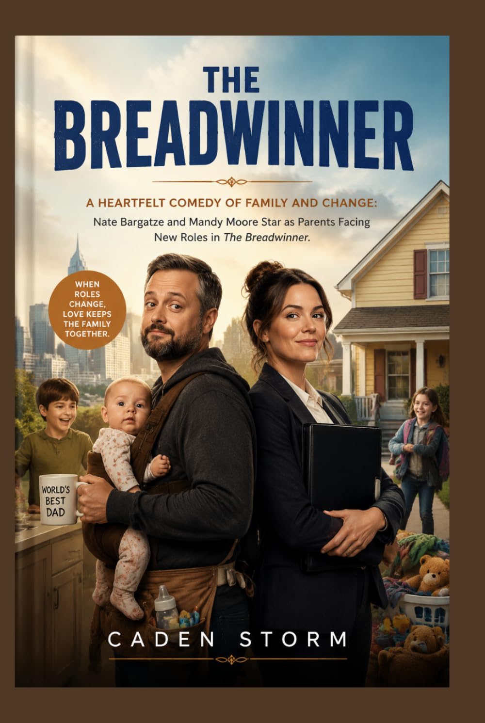 The Breadwinner: A Heartfelt Comedy of Family and Change: Nate Bargatze and Mandy Moore Star as Parents Facing New Roles in The Breadwinner.