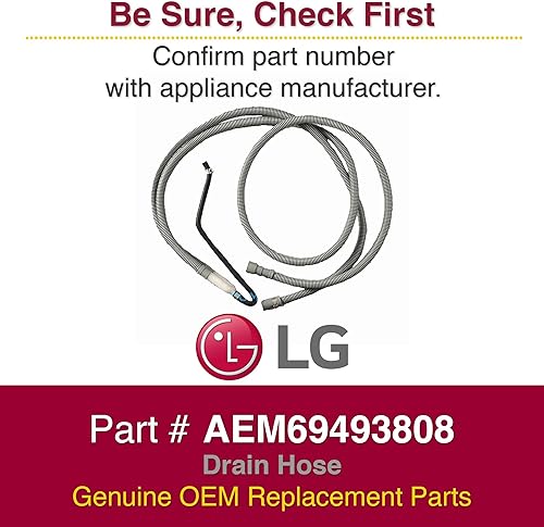 Miniatura 5 de LG Manguera de drenaje para lavavajillas AEM69493808